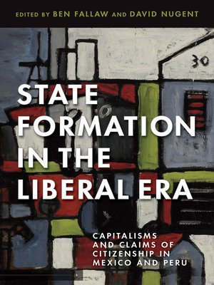 cover image of State Formation in the Liberal Era